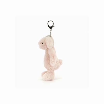 Jellycat Bashful Blush Konijn Tas Bedeltje | YI8372469